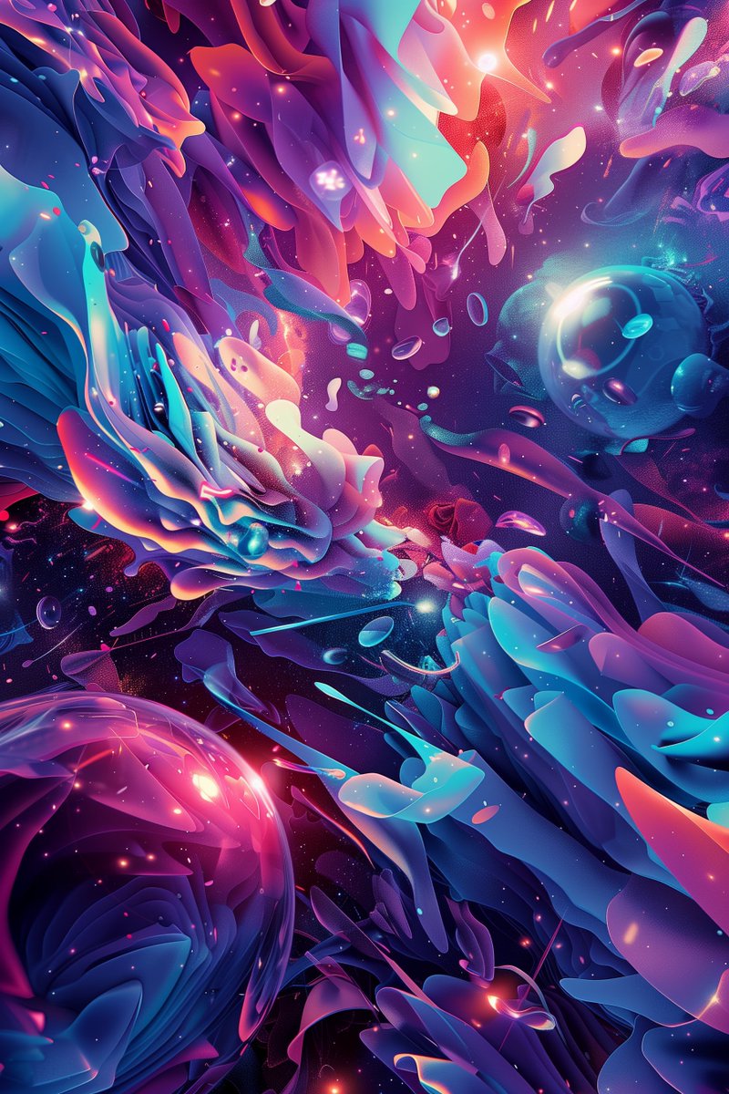 Soulsync777's tweet image. Some abstract colorfoul images, for an abstract colourful day 🌈☀️🌸
#midjourney6 #AIArtwork #aiart