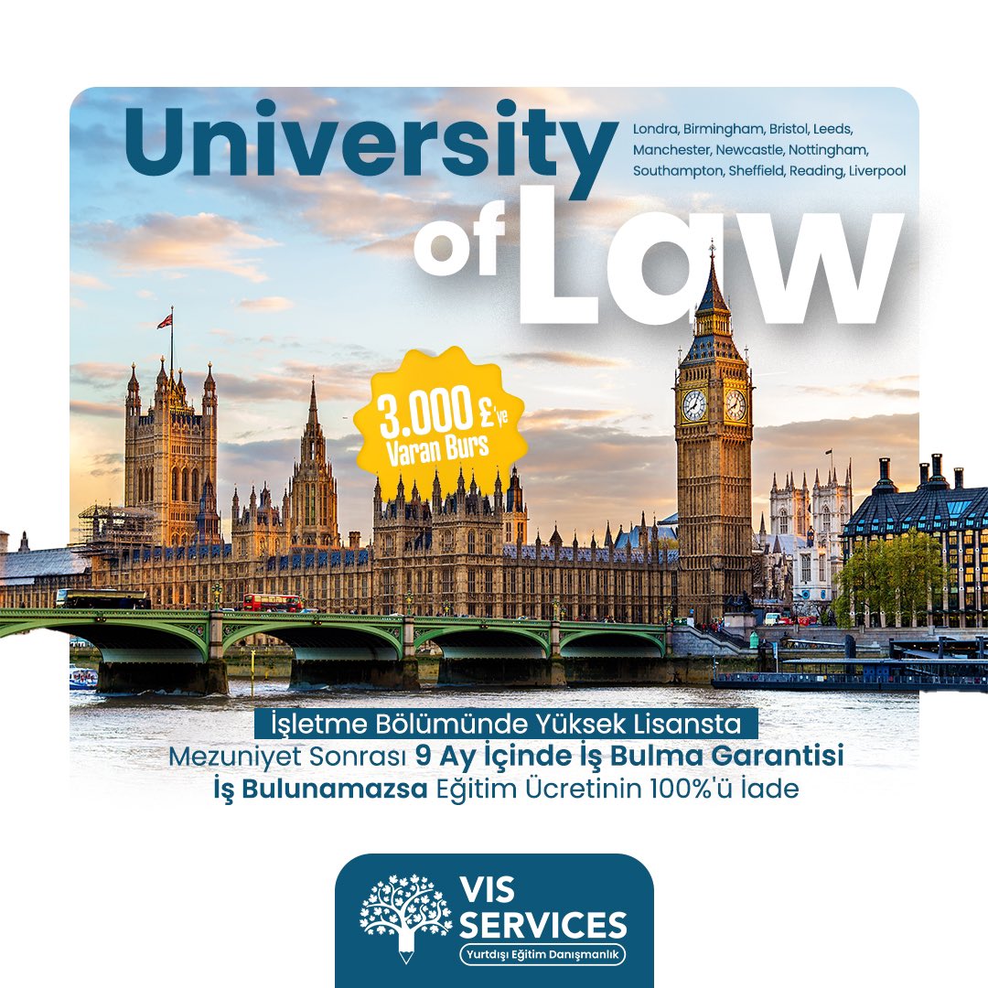 İşletme Bölümünde Yüksek Lisansta Mezuniyet Sonrası 9 Ay İçinde İş Bulma Garantisi

İş Bulunamazsa Eğitim Ücretinin 100%’ü İade

Detaylı Bilgi
🌐 viss.com.tr

Mail
📬 info@viss.com.tr

Telefon
☎️ +90 216 389 89 44

Whatsapp
📱+90 533 233 21 86