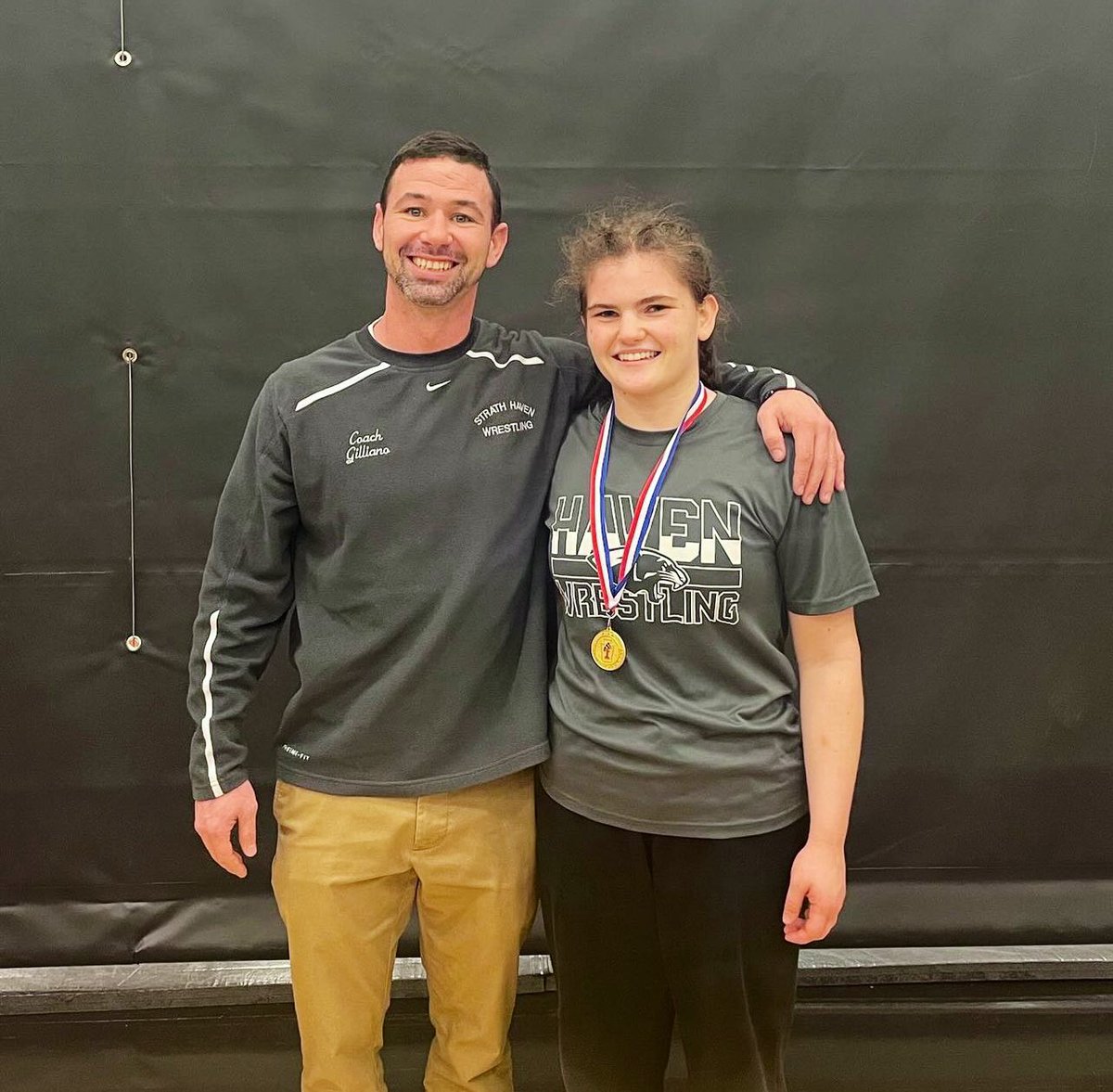 StrathHavenHS's tweet photo. CHAMP 🥇

Congratulations to Lane Harrington on becoming a Girls PIAA District 1/12 Champion!! 

#HavenProud https://t.co/FbqUdYeThj