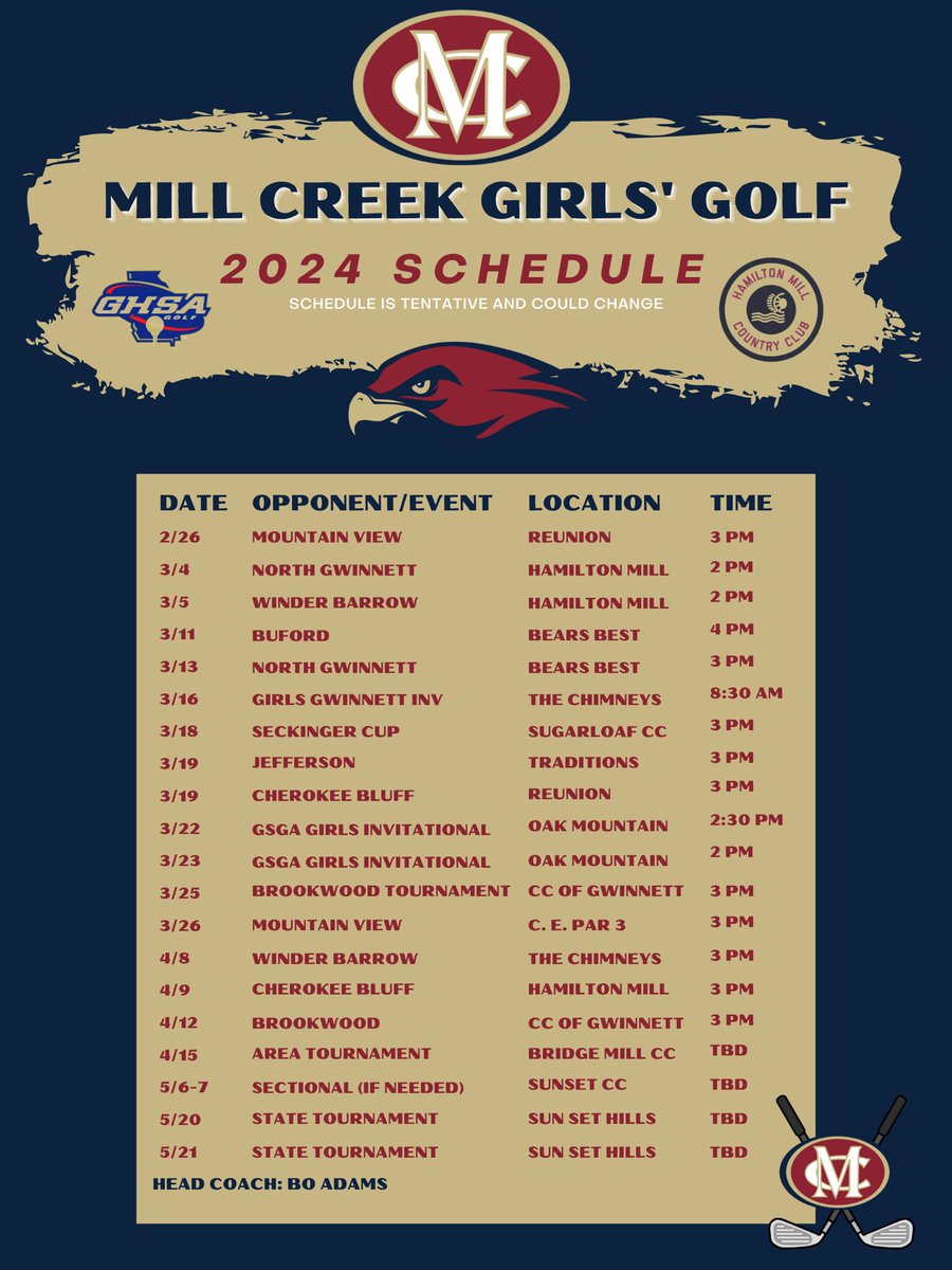 Mill Creek Golf Team tweet media