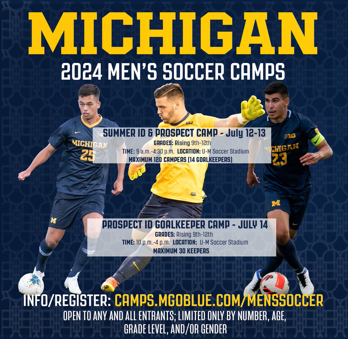 Summer is just around the corner and our Summer Camps are open for registration. Register: camps.mgoblue.com #GoBlue 〽️