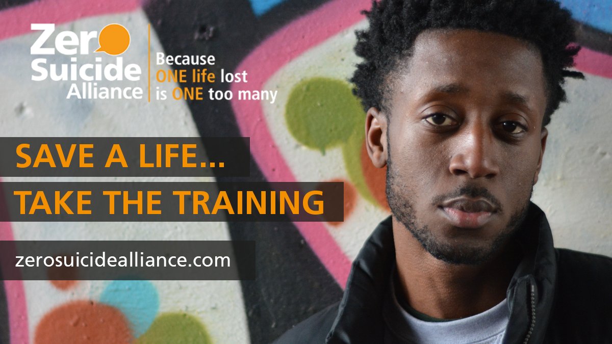 Suicide is the biggest cause of death in men under 50. Learn the skills to start conversations about suicide. The training from @Zer0Suicide only takes 20 minutes, and could help save a life. #ZeroMaleSuicide zerosuicidealliance.com/training