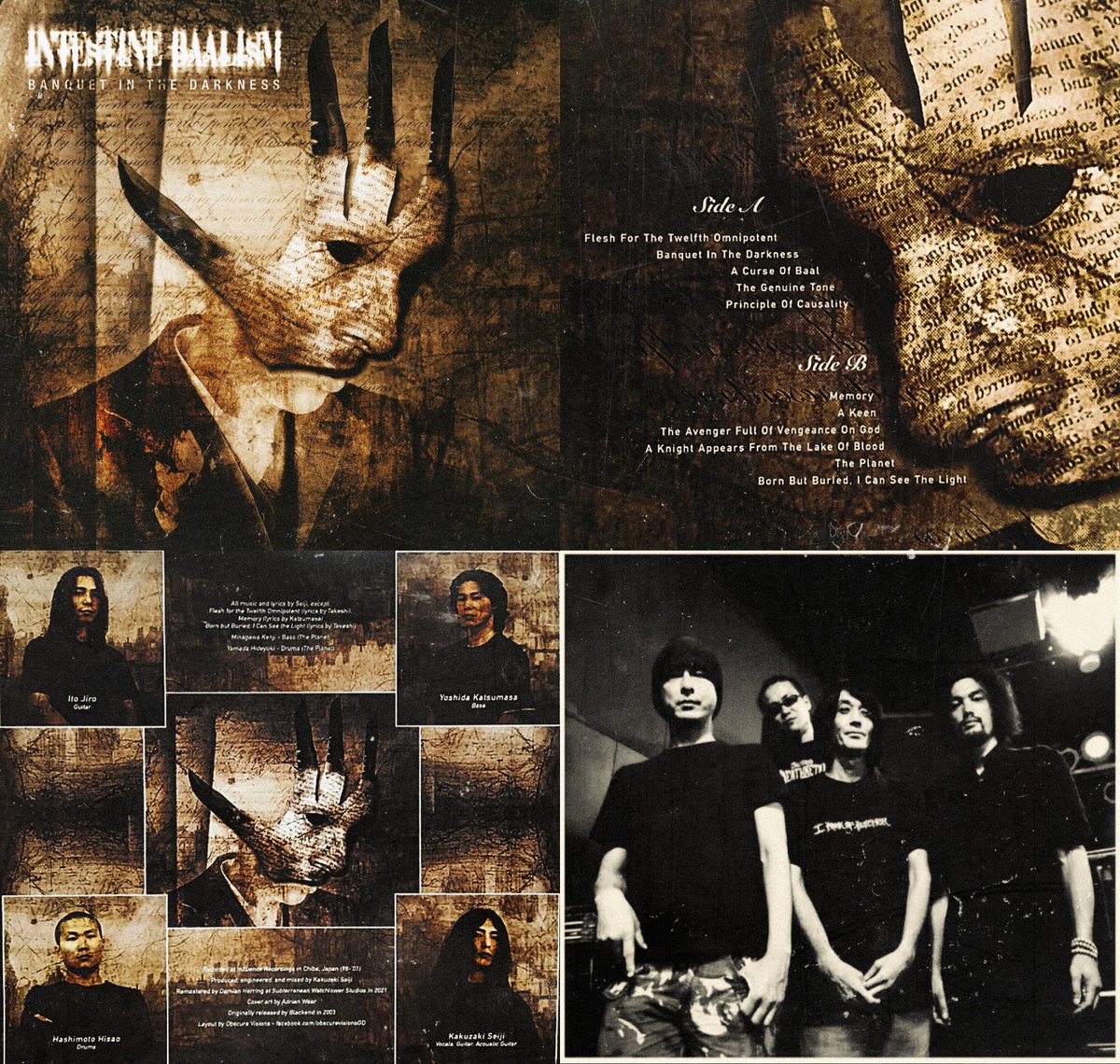 [#8] Albums I'll have on repeat for the rest of my life:

Intestine Baalism - Banquet In The Darkness (2003)