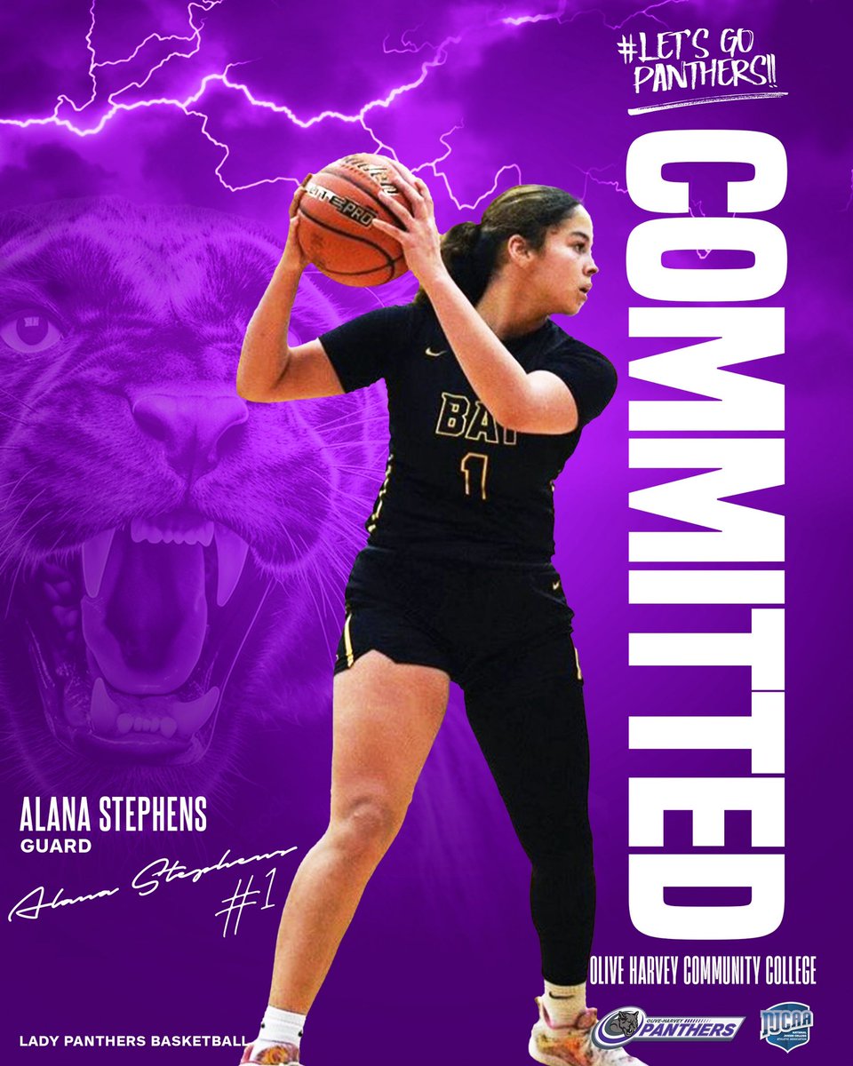 Welcome to Chicago &amp; Welcome to Olive-Harvey Women’s Basketball 
Alana Stephens 5’11 guard from Hudson’s Bay High School in Vancouver, Washington has signed to Olive-Harvey College !!
 Alana completed her senior season averaging 21.6 points per game and 13 rebounds per game.