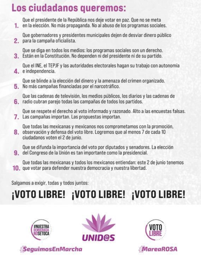 LaListaDeportes's tweet photo. #MarchaPorLaDemocracia |  Estos son los 10 puntos del “manifiesto por la democracia”
📌https://t.co/jUgL1BDSQk https://t.co/gDn4TitThO