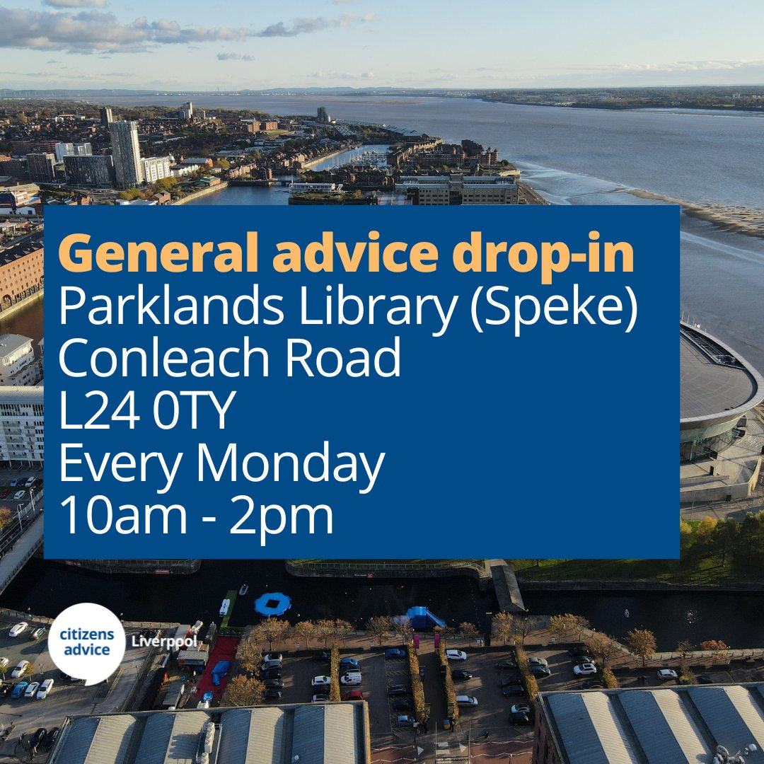 Every week we are across the city operating drop-ins for General and Debt Advice. 
Here's a reminder of where you can find us ⬇️

All drop-ins are operated on a first-come-first-served basis and will be closed once capacity is reached. 

Share to help those in need 🔄