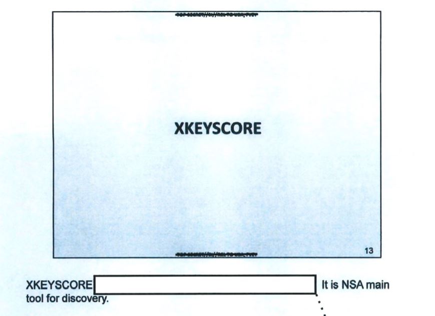 electrospaces's tweet image. This presentation says that in 2019, #XKEYSCORE was still &quot;NSA&apos;s main tool for discovery&quot; i.e. for finding new targets: