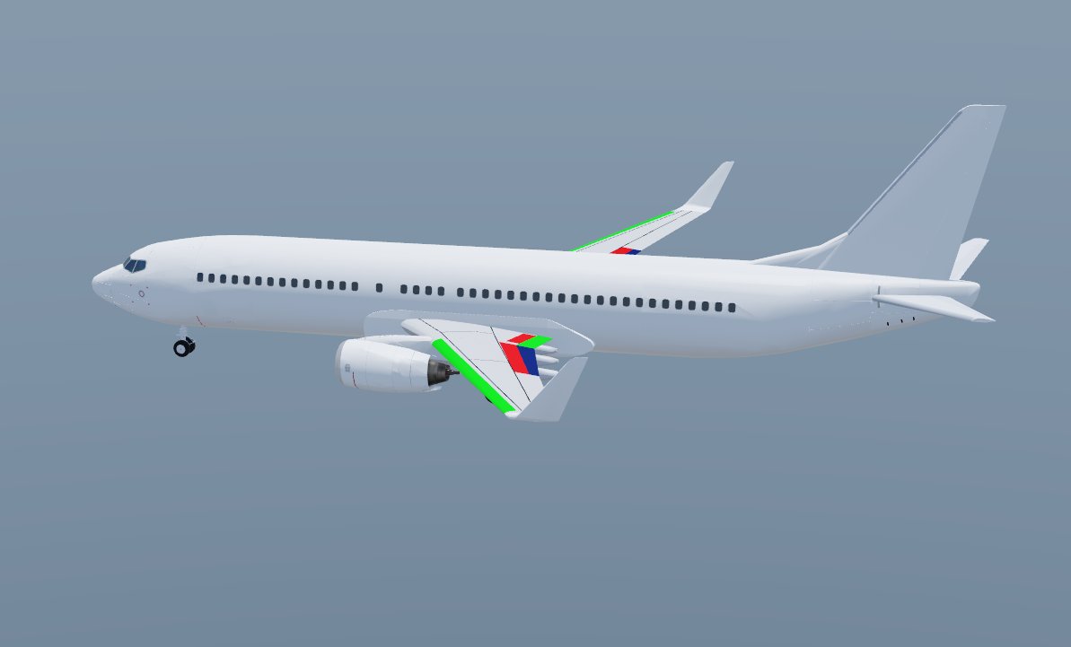 antoribala's tweet photo. Current progress of the 737NG #boeing #roblox #robloxdev https://t.co/VHJ2OtFH2b
