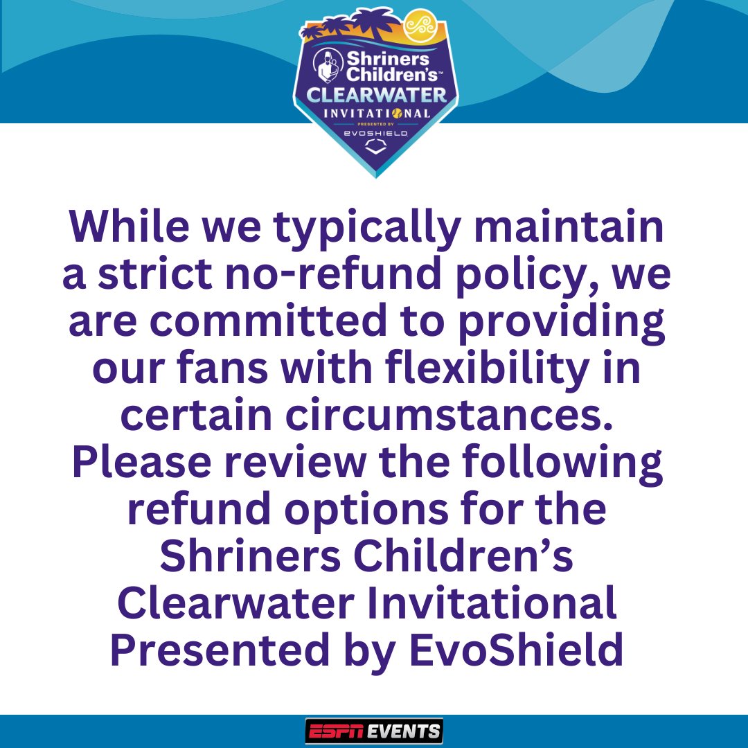 Shriners Children's Clearwater Invitational tweet media