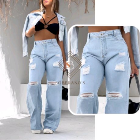 Shopp331's tweet photo. Calça Jeans Feminina Wide Leg rasgada pantalon

 ✅https://t.co/lAD4xlf3KN https://t.co/D2fSrhKUZS