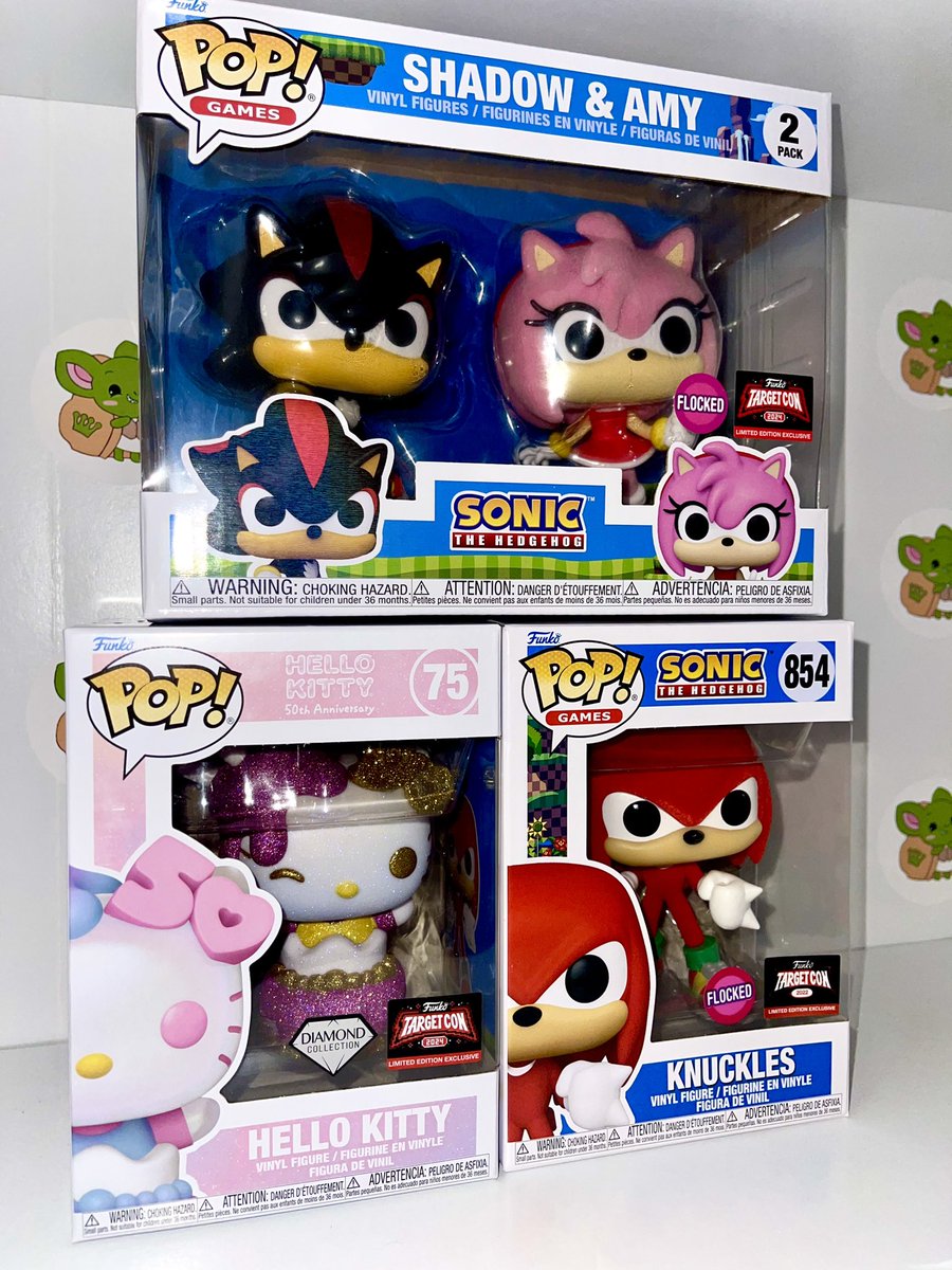 ThePopGoblin's tweet image. #targetcon pickups! Found the #Knuckles too! These are some sweet pops! #funko #funkopop #Collectibles #collection #collector #popgoblin #SonicTheHedegehog #HelloKittyandFriends #KnucklesTheEchidna