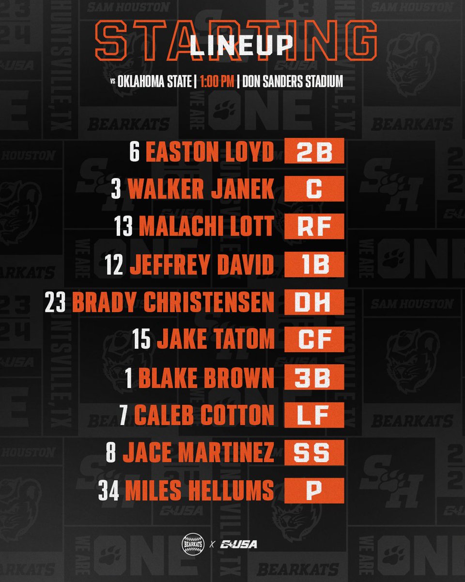 BearkatsBSB's tweet photo. Let's have a Sunday Funday. #EatEmUpKats 

🔗 https://t.co/KZKIICFXyw https://t.co/MSQ0kd82LU