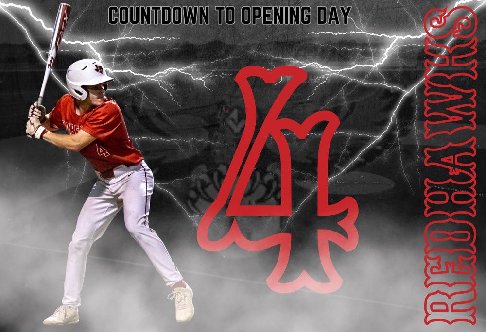 🚨Countdown to Opening Day!🚨

We are getting down to the last few days before we are off and running. Enjoy the calm before the storm!

#4 - <a href="/BradyMiller2024/">Brady Miller</a> 

#HAWKS