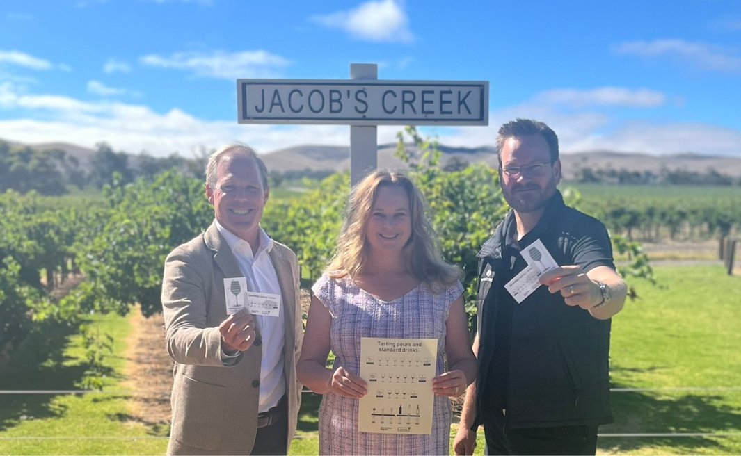 It’s great to hear that Jacob’s Creek and St Hugo, two of South Australia’s leading cellar doors, have distributed over 10,000 DrinkWise tasting tracker scratchies to help visitors keep track of their tastings and understand how many tastings add up to a standard drink.