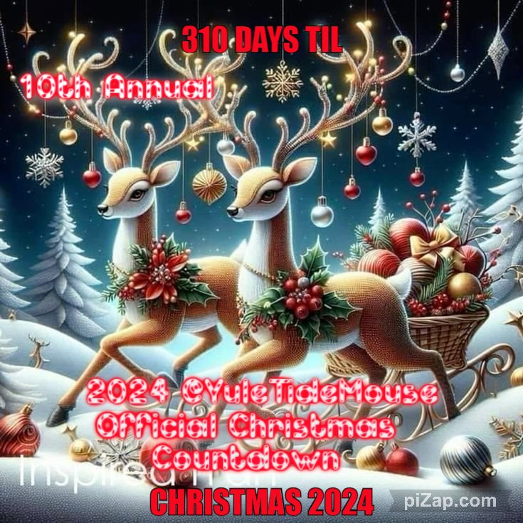 #10thYuleTideMouseCountdown #2024ChristmasCountdown #Christmascountdown2024