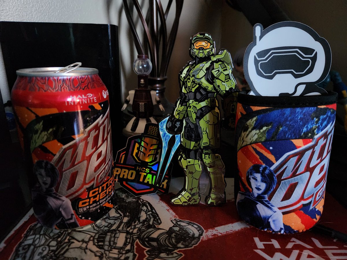 @HCS grand finals time! Let's go @Spacestation!! Got some @MTNDEWGaming Game Fuel on deck!! @HCSProTalk represent!! #hcs #HaloInfinite #spacestationgaming #spacestation #mtndewgamefuel #gamefuel #hcsprotalk