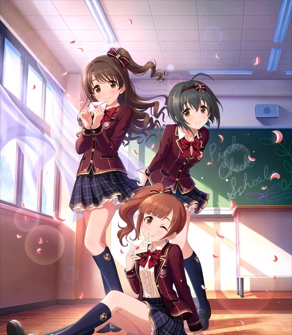 学園アイドルマスター、早くこの3人と同じクラスになって青春ラブコメいちゃいちゃ学園生活を送りたい以外の感情失ってきた 