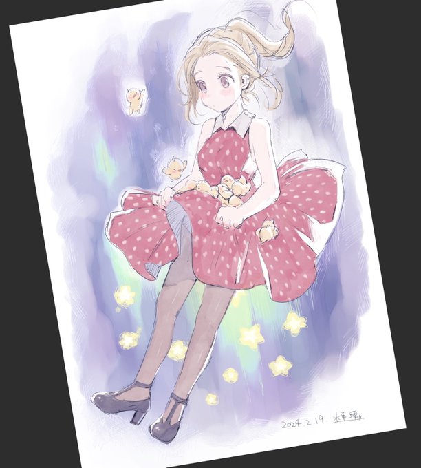 ラクガキしてたら朝。
書類仕事してから寝ます。 