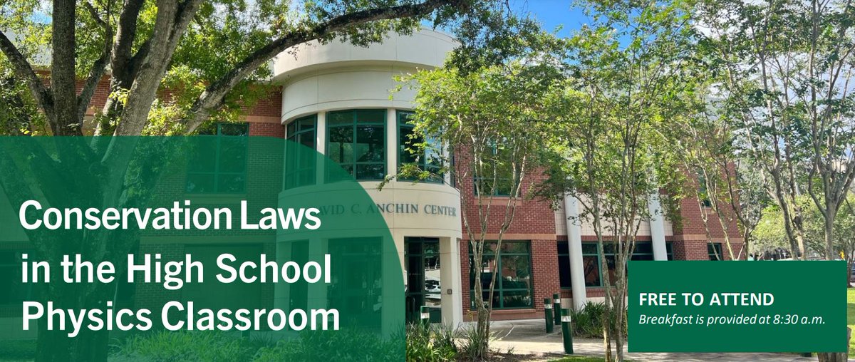 Join us on March 2nd to learn about innovative and engaging strategies to help students in meaning-making around Conservation Laws in physics!

#DavidCAnchin #PhysicsEducation #MeaningMaking