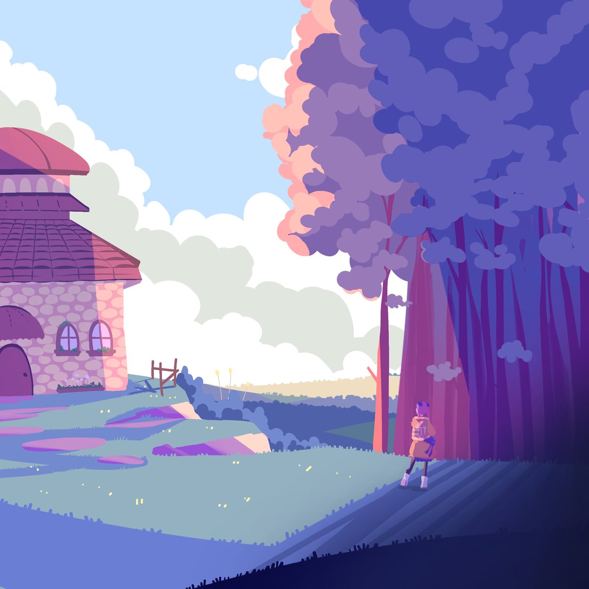 shashiuu's tweet photo. Sha's adventure has begun! What will she meet during the journey?
to be continue...
#shortstory #art #illustration #adventureart #backgroundart #openc https://t.co/xWYAcYMNqh