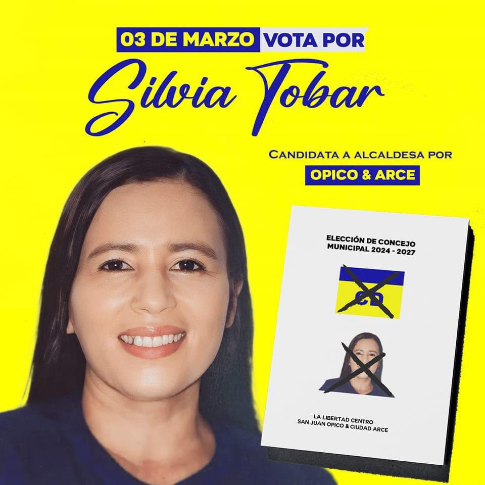 En La Libertad Centro, este 3 de Marzo VOTA CD.

#Elecciones2024Sv