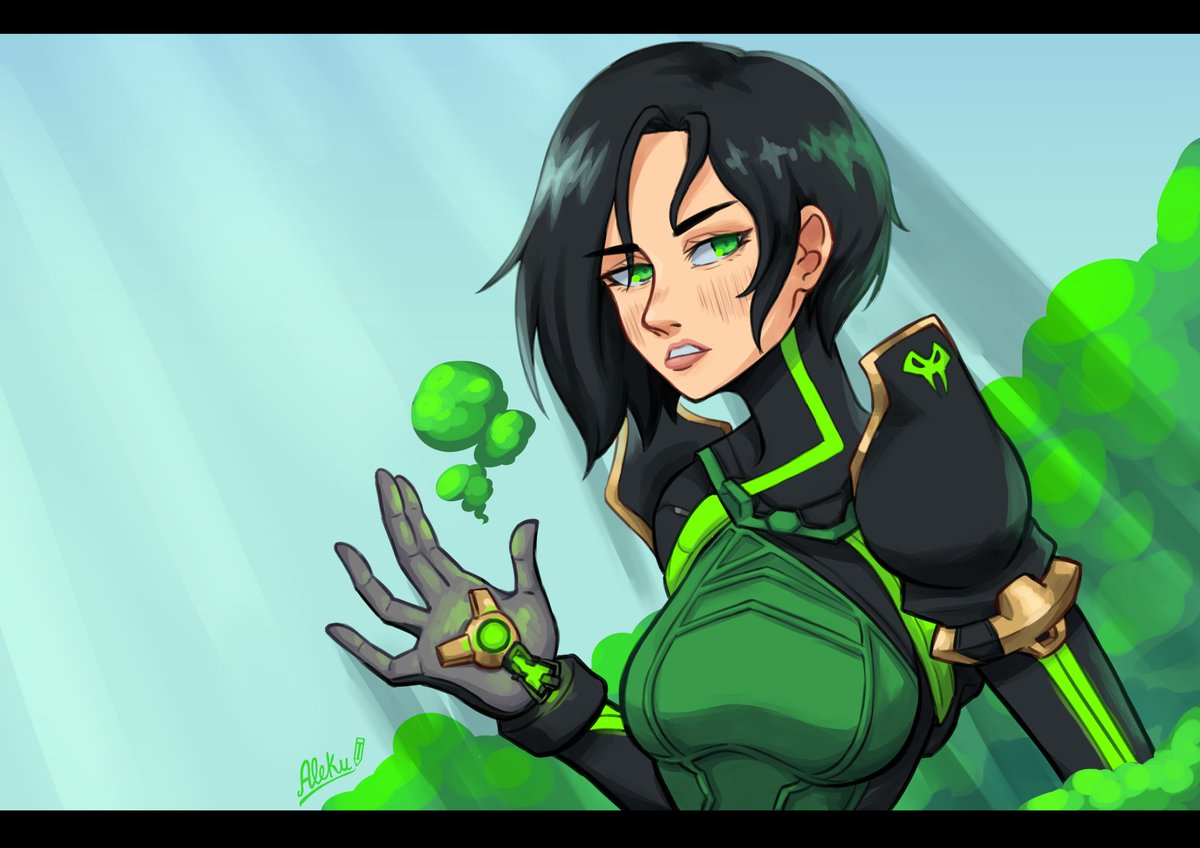 AlekuDraw's tweet image. Viper from Valorant 🐍
#VALORANTfanart #ValorantArt