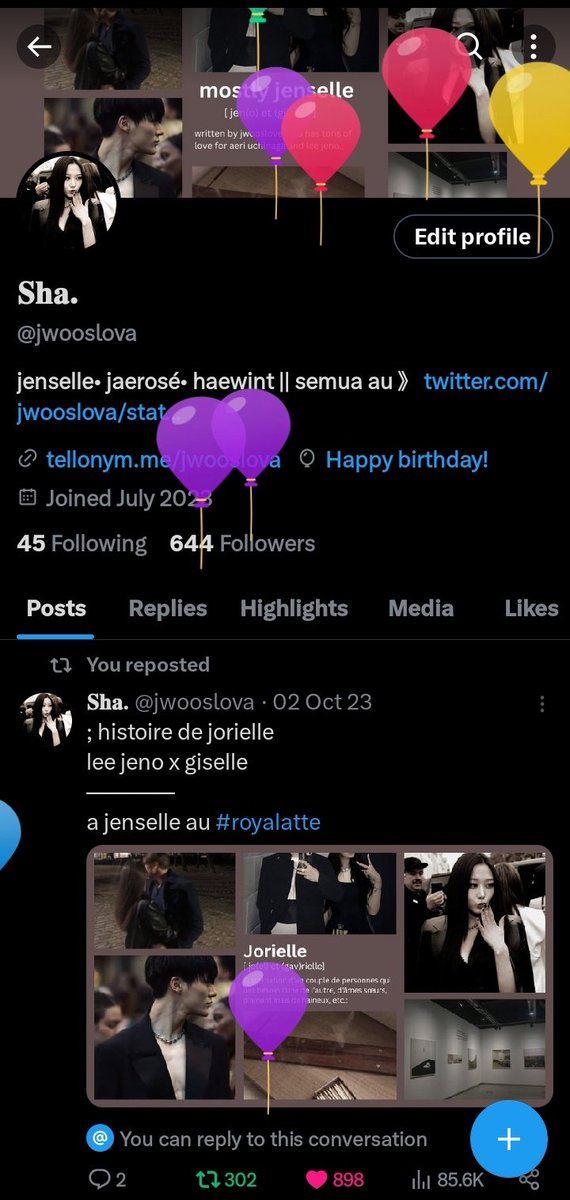 jwooslova's tweet photo. Happy birthday, sha!!! https://t.co/ckwRfbSBCx