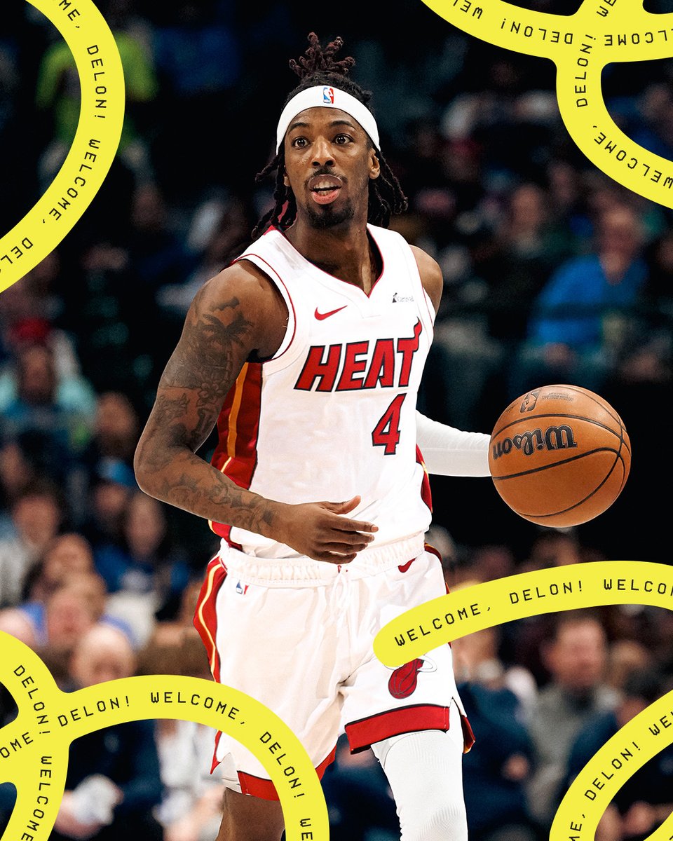 OFFICIAL: The Miami HEAT have signed guard Delon Wright. More info - gohe.at/3UGwySN