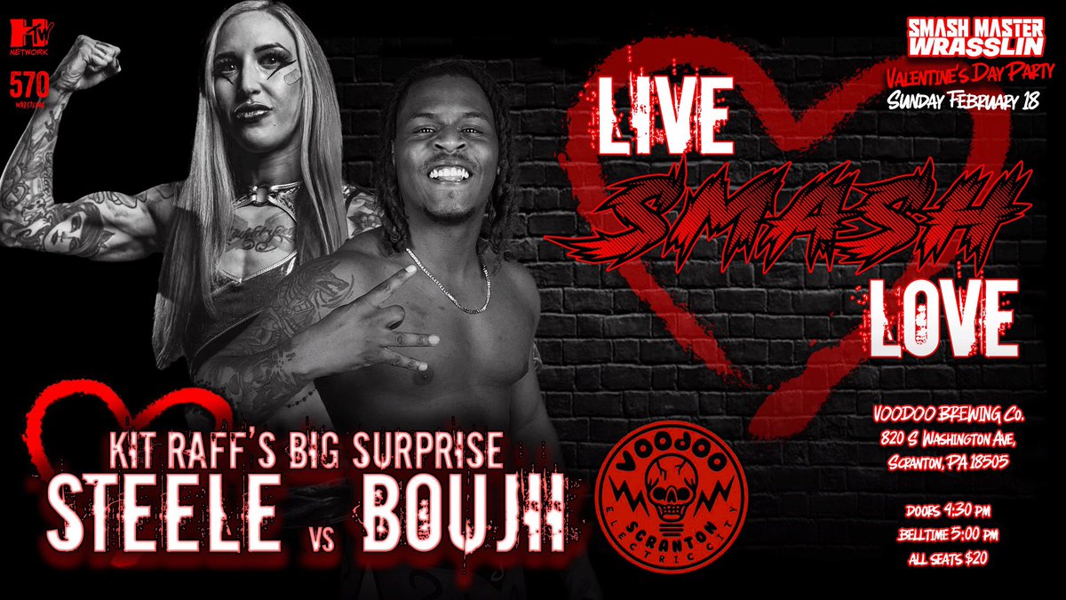 Just got kidnapped and now I’m at fkn @SmashMaster570 , and gotta main event against @_AdenaSteele against my will. 

FUCK❕❕❕

Black History Month is chalked ❕❕❕

#EVERYTHINGBOUJII
#JBOUJII
#MRPWI
#PWI500 @OfficialPWI 
#BRP @blackrasslin