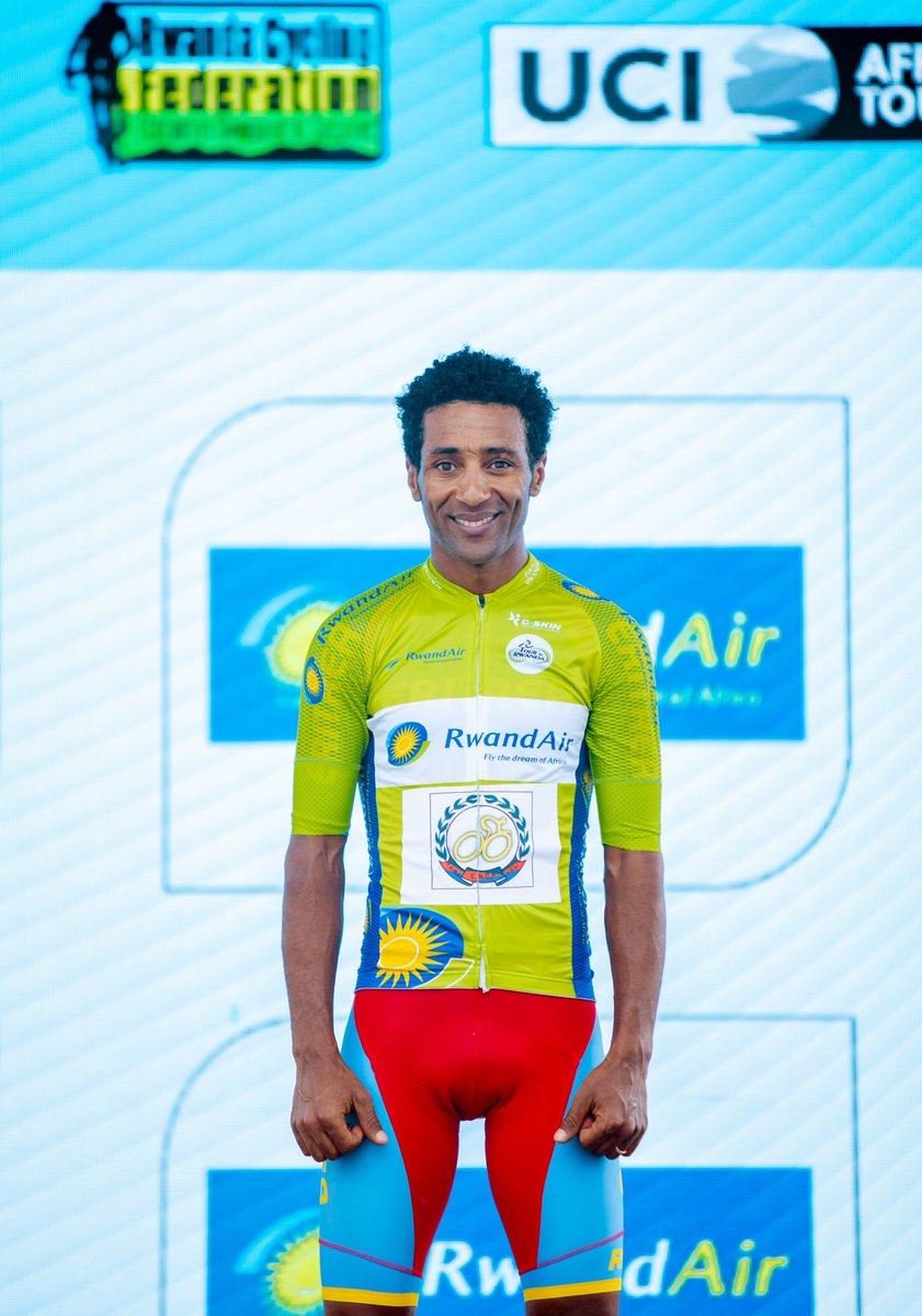 #TdRwanda2024 Stage 1

Podium Photos &amp; Results

Best African sponsored by <a href="/FlyRwandAir/">RwandAir</a>

<a href="/MeraKudus/">Merhawi Kudus</a> ( #Eritrea) 

#FlyTheDreamOfAfrica #RwandAir