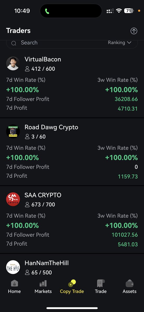 AsadAliKazmiSyd's tweet photo. 1 LAC DOLLARS PROFIT IN COPT TRADING ON @FairdeskGlobal π₯π₯π΄π΄
#SAACRYPTO https://t.co/VyRI3D24qj