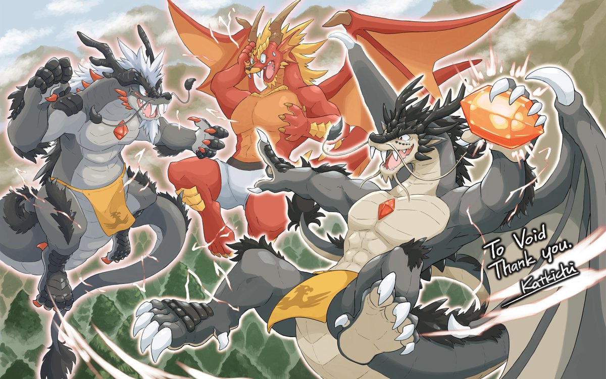 Void (@blkdragonvoid) on Twitter photo "You look so funny, dad."
That's why Void's ability was sealed by Dragonlord.
special art for Dragon's Year from artist <a href="/ktkc_sf0203/">Katkichi(かときち)@9/7 コミティア153 D08a</a> "You look so funny, dad."
That's why Void's ability was sealed by Dragonlord.
special art for Dragon's Year from artist <a href="/ktkc_sf0203/">Katkichi(かときち)@9/7 コミティア153 D08a</a>