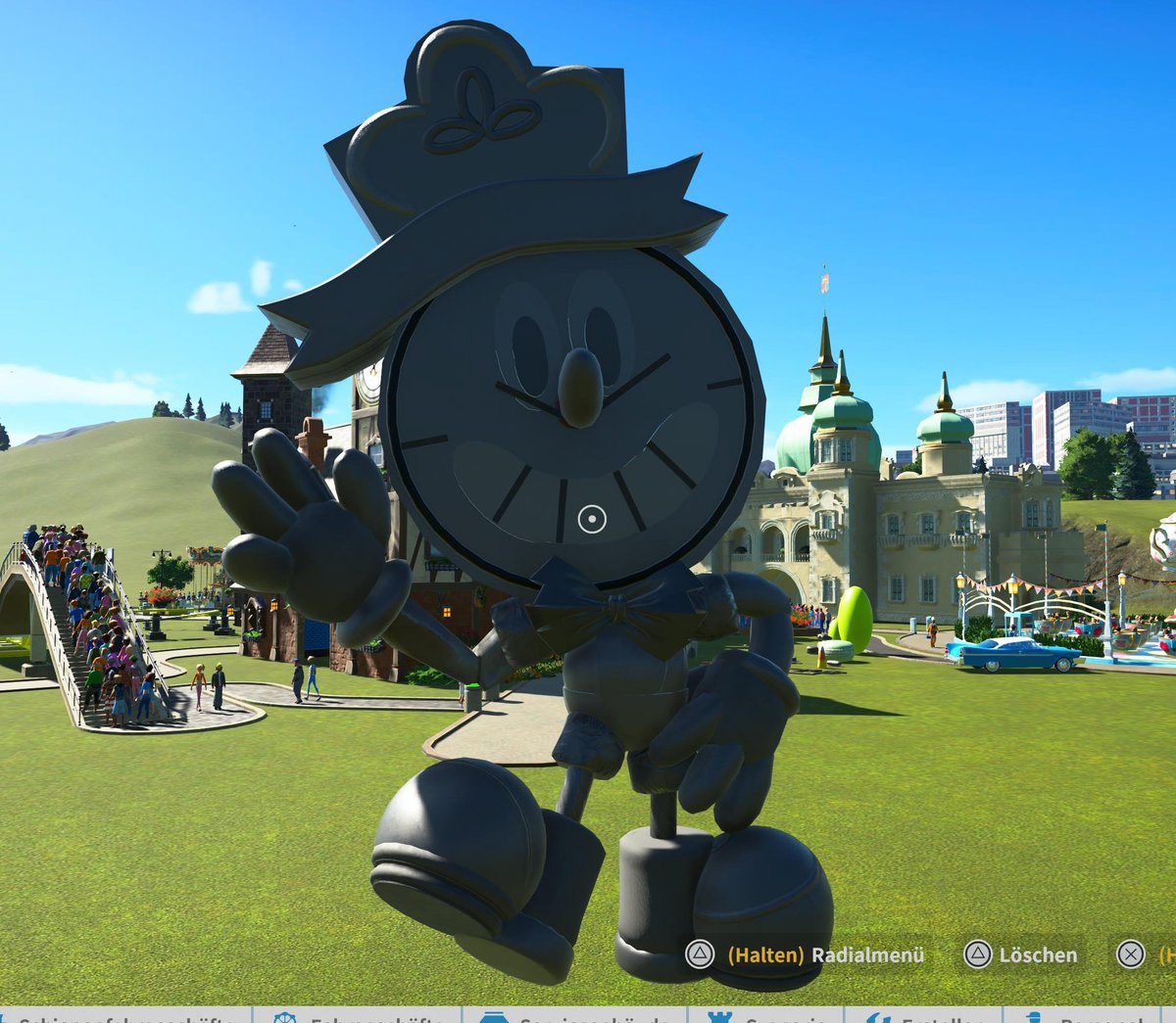 I was so bored....So I did a Clockie statue in Planet Coaster!

#PlanetCoaster #starrail #Penacony