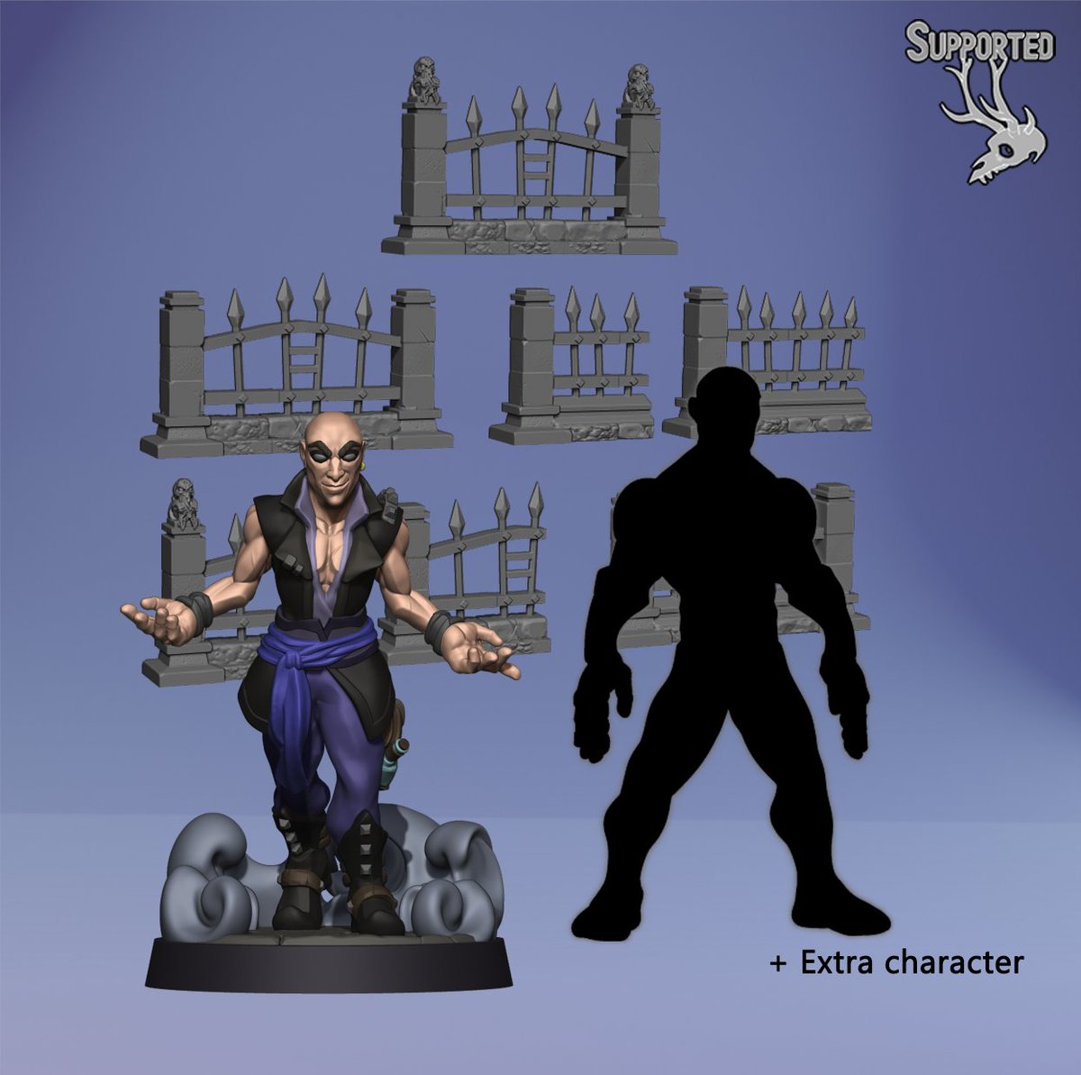 zio_sculptor's tweet image. 🌙New set  [ 5$ during February ]

- 3D Printable  Monthly Release
- STL + Supported 
- High Detail
- Discount Codes

🎁Welcome Pack  &amp;amp;  Loyalty Rewards
#ravenloft #strahd #barovia #dungeonsanddragons #stl