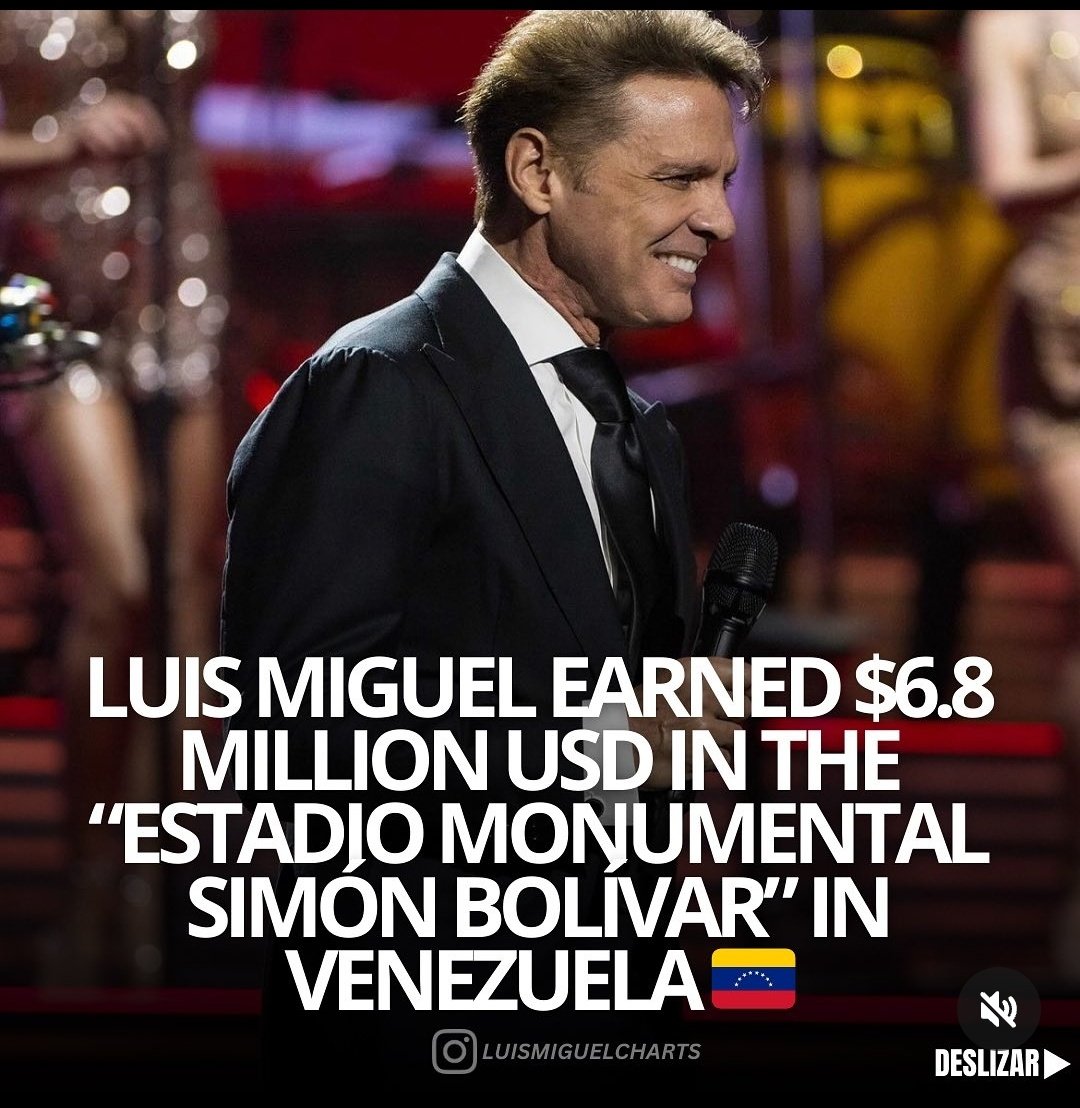 GerardoValentin's tweet photo. Na guevoná 

 ¡Ni un hola Venezuela dijo el carajo! y resulta que fue el concierto más lucrativo en toda su carrera

Por esa ganancia, al menos debió haber cantado el Alma Llanera tres veces 🤣🤣🤣🤣 https://t.co/qeaY3AjZz4