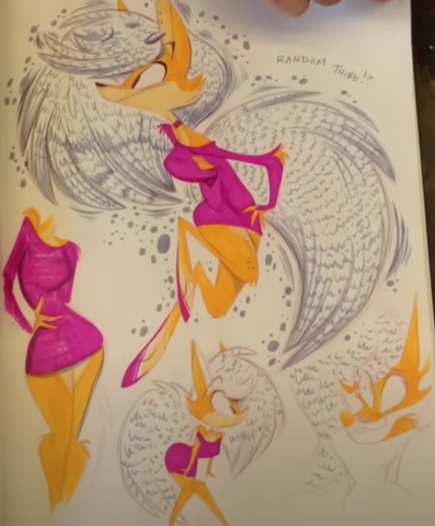 TheSpaceHatter's tweet photo. Stumbled upon an almost 10 year old video of Viv showing off her sketchbook on Drawing Tutorials Online's channel and there's a couple of goodies in here asdafs

Thead ahead 🧵

He's some early Al and Angel along with JayJay and another Wolf girl I do not know the name of https://t.co/eMW2BtKGl2