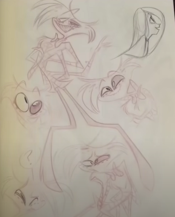 TheSpaceHatter's tweet photo. Stumbled upon an almost 10 year old video of Viv showing off her sketchbook on Drawing Tutorials Online's channel and there's a couple of goodies in here asdafs

Thead ahead 🧵

He's some early Al and Angel along with JayJay and another Wolf girl I do not know the name of https://t.co/eMW2BtKGl2