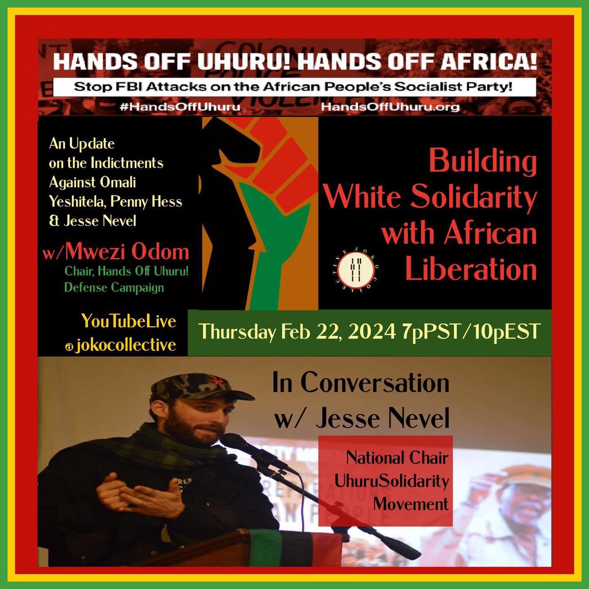 Hands off Uhuru! Hands off Africa! tweet media
