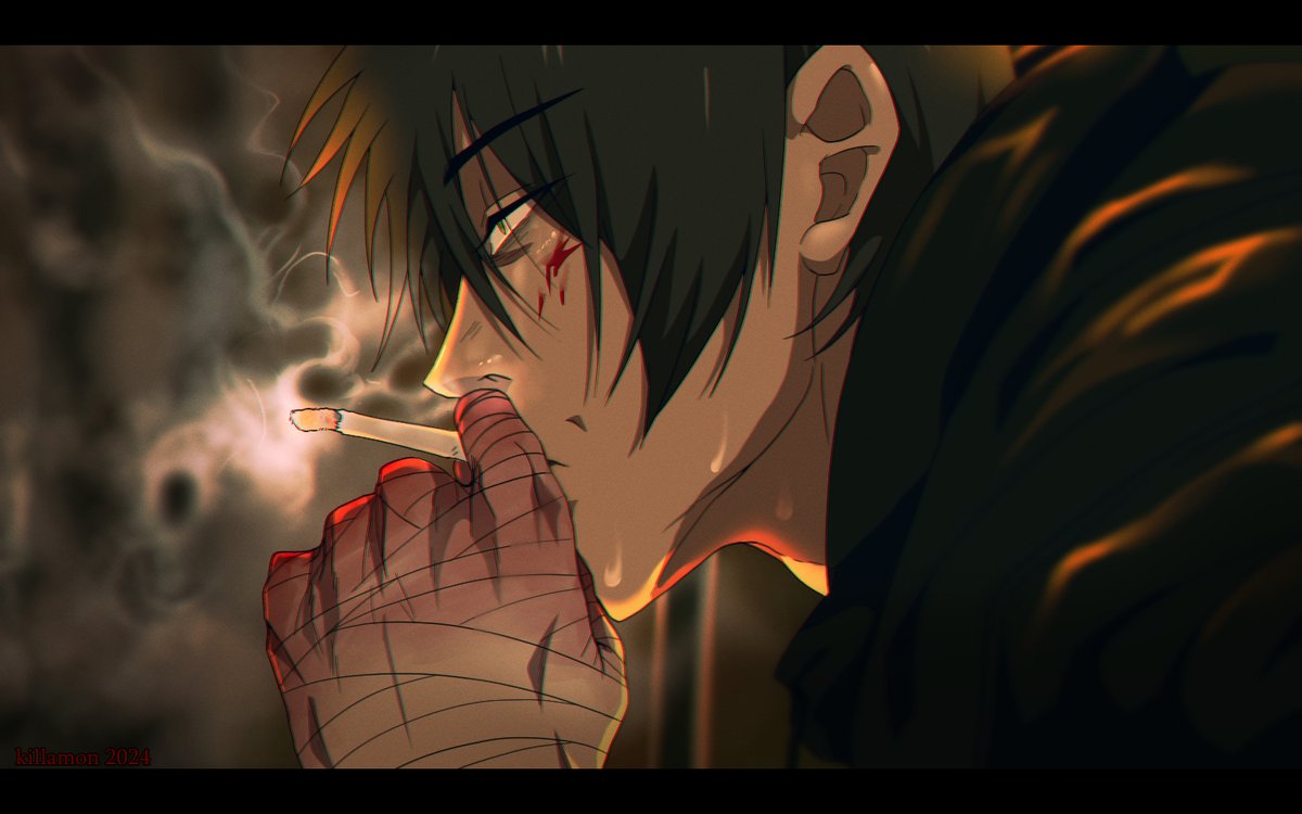 killamons's tweet image. JJK (Toji &amp;amp; Mahito focused) x I Saw the Devil crossover screencap redraws

#JujustuKaisen #呪術廻戦