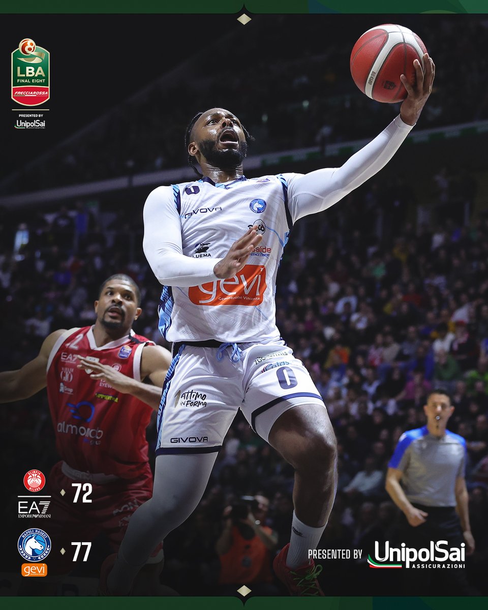 La tripla di Pullen e i 21 punti di Ennis regalano al <a href="/basket_napoli/">Napoli Basketball</a> la Frecciarossa Final Eight 2024 🏆
All'<a href="/OlimpiaMI1936/">Olimpia Milano</a> non bastano i 20 punti di Melli 🏀

#TuttoUnAltroSport @UnipolSai_CRP