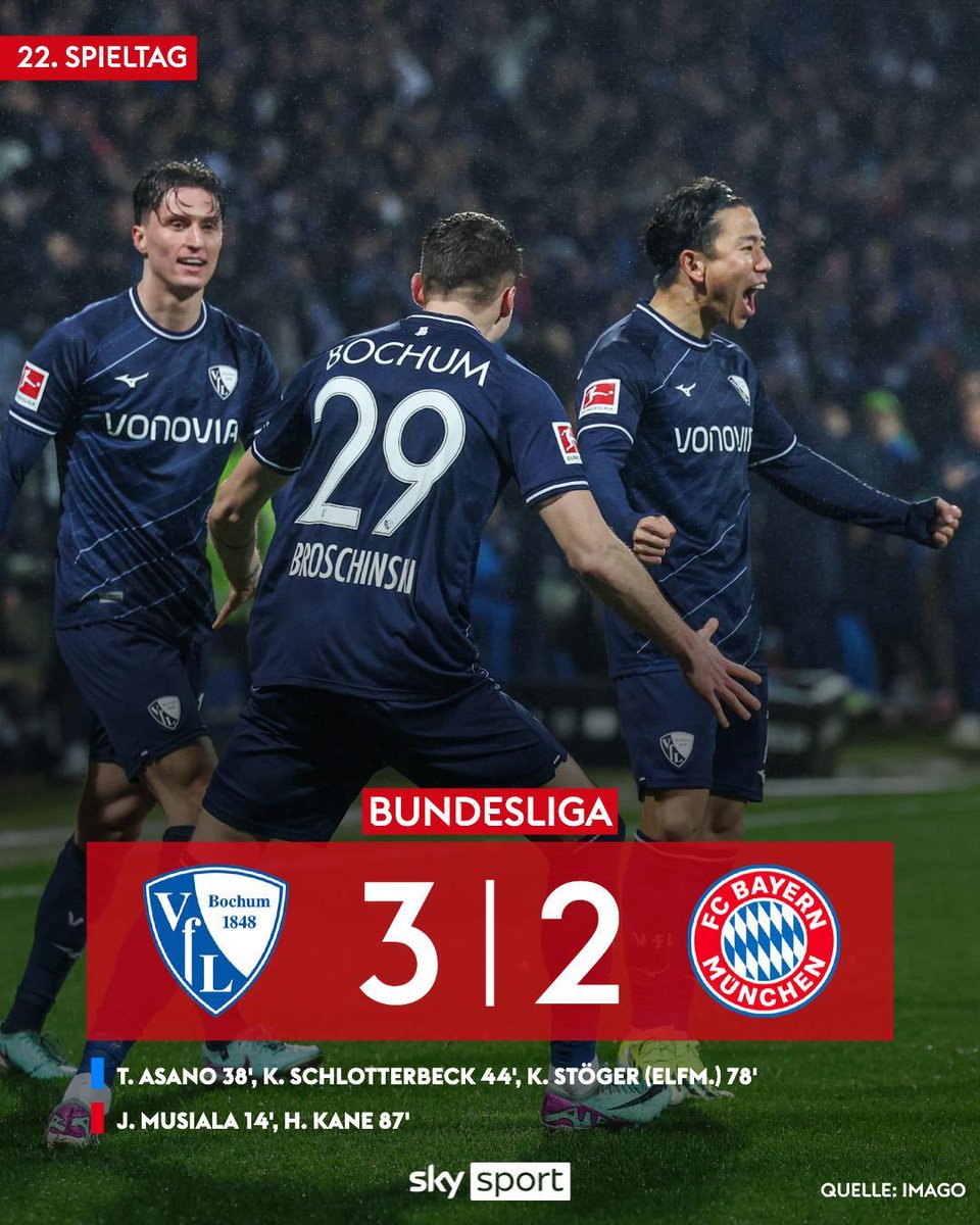 Niederlage auch gegen Bochum! 💥🚨 Wars das nun für Tuchel? ❌

📺 Die XXL-Highlights der Partie seht ihr jetzt auf Sky!⚽

#SkyBuli #Bundesliga  #BOCFCB