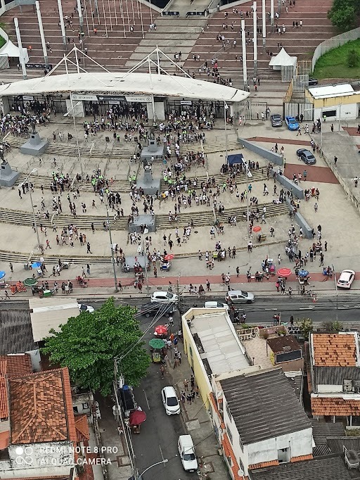 PMERJ's tweet image. Aeronave Fênix do #GAM sobrevoa o #Engenhão. #PMERJ #ServireProteger