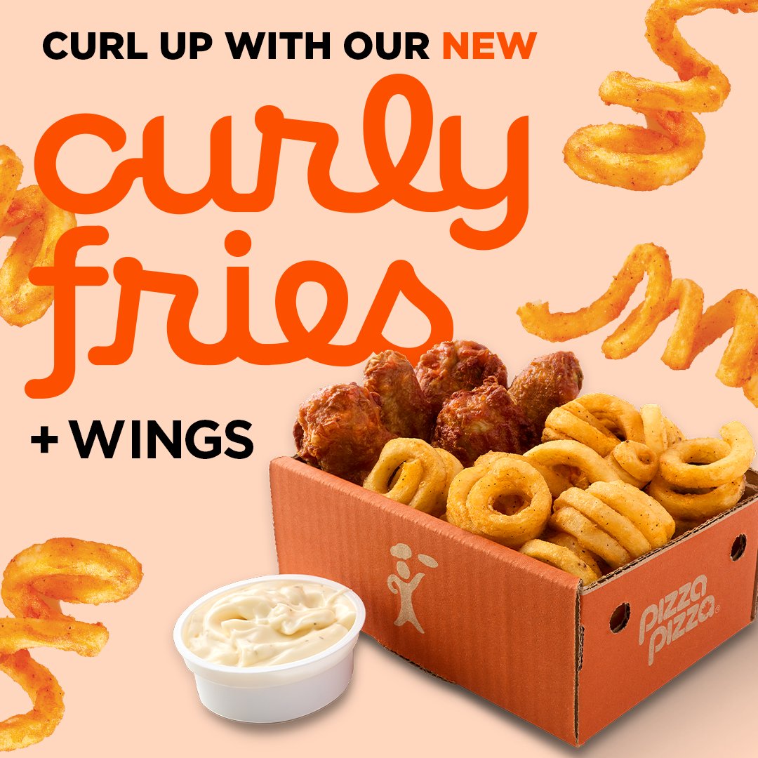 Curl up & grab yourself a snackbox with curly fries and wings!🍟🍗