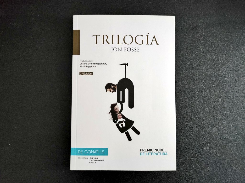 Chema_delaVega's tweet photo. Mi primer Jon Fosse. Una novela triste, pero hermosísima. Un cuento moral sencillo y conciso, a la vez que rico. Una fábula sin moralina, absorbente y cargada de significado. https://t.co/Def4Lyw4zE