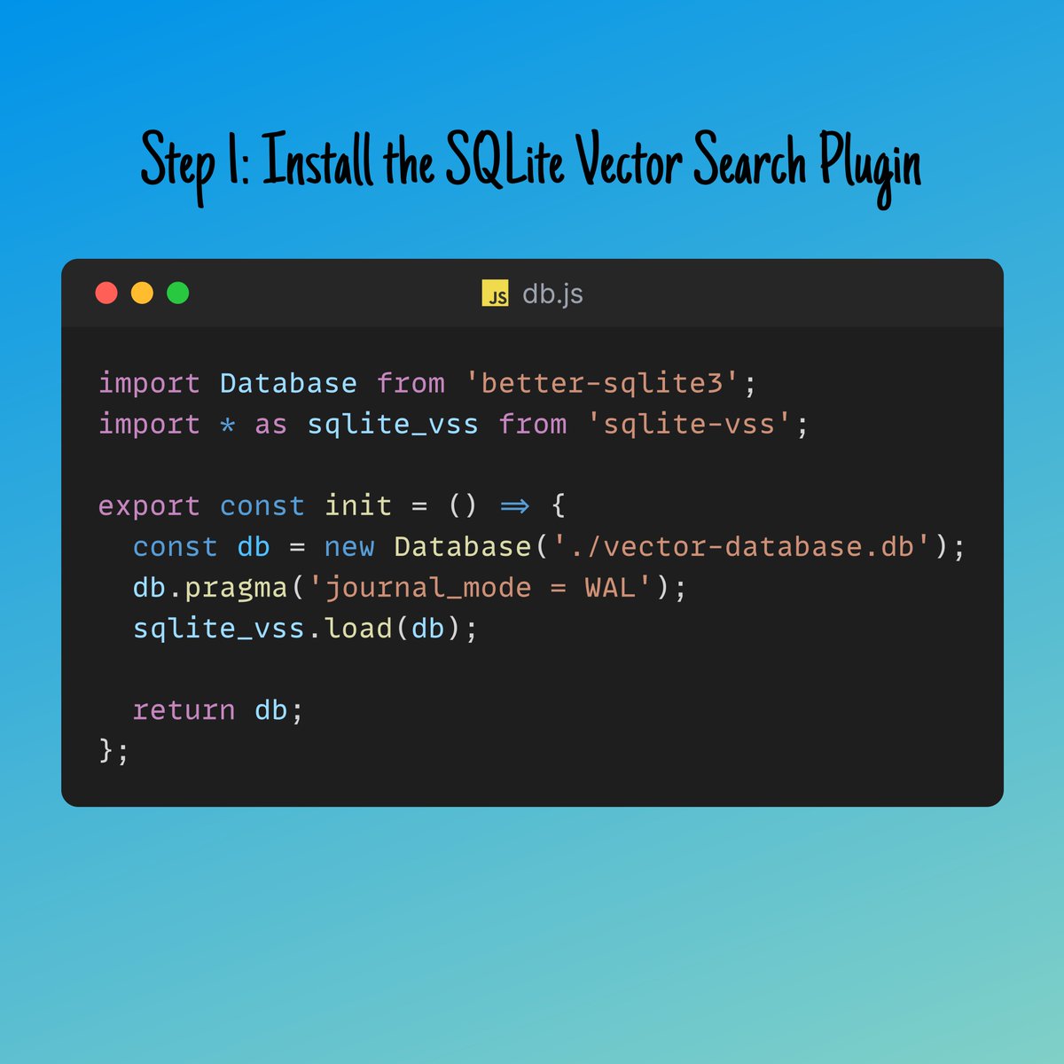 MaOberlehner's tweet image. Imagine you want to show similar products on a product page; the following SQLite-based stack enables you to do just that in minutes.
1. SQLite Vector Search Plugin: Using SQLite's VSS plugin for seamless database integration.