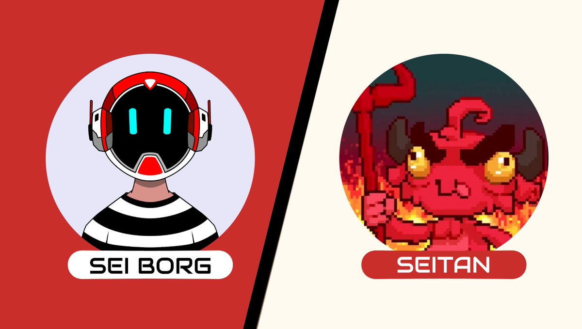 We are thrilled to announce our partnership with SEITAN 🔥 
30 x OG Giveaway Spots🥂
50 x WL Giveaway Spots 🥂
To enter:   
➡️Follow us <a href="/Sei_Borg_NFT/">SEI Borg</a> X <a href="/seitan_sei/">SEITAN</a>
➡️Like + RT + tag 3 frns
➡️Join discord.gg/q97GUfrkMY
➡️Comment your SEI wallet    
Every Interaction Will Be WL🌟