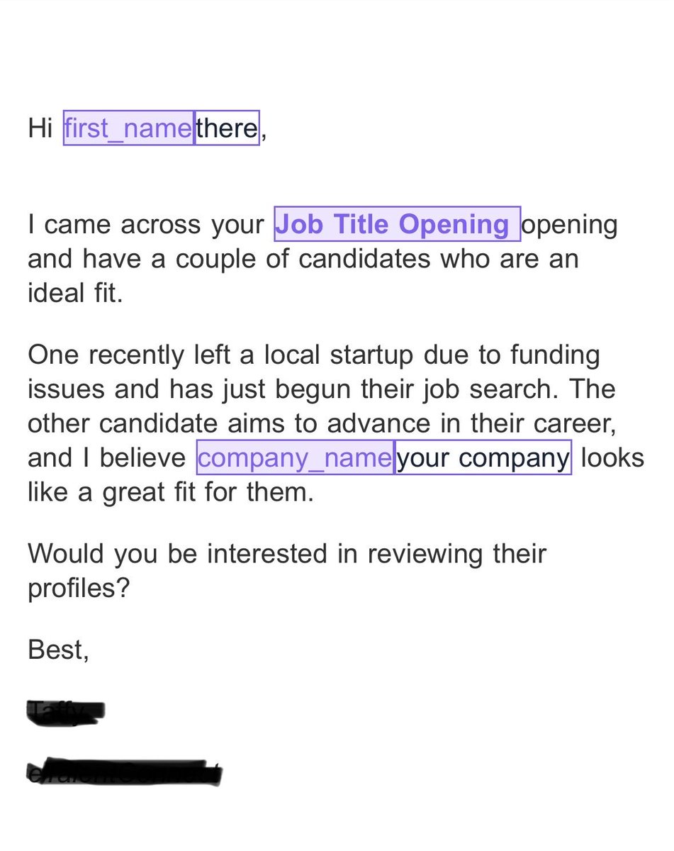 ram_cherala's tweet photo. How lazy does one need to be to send this email for sourcing? Came from a recruiting consultant!! https://t.co/Y6KxmbcZ9b
