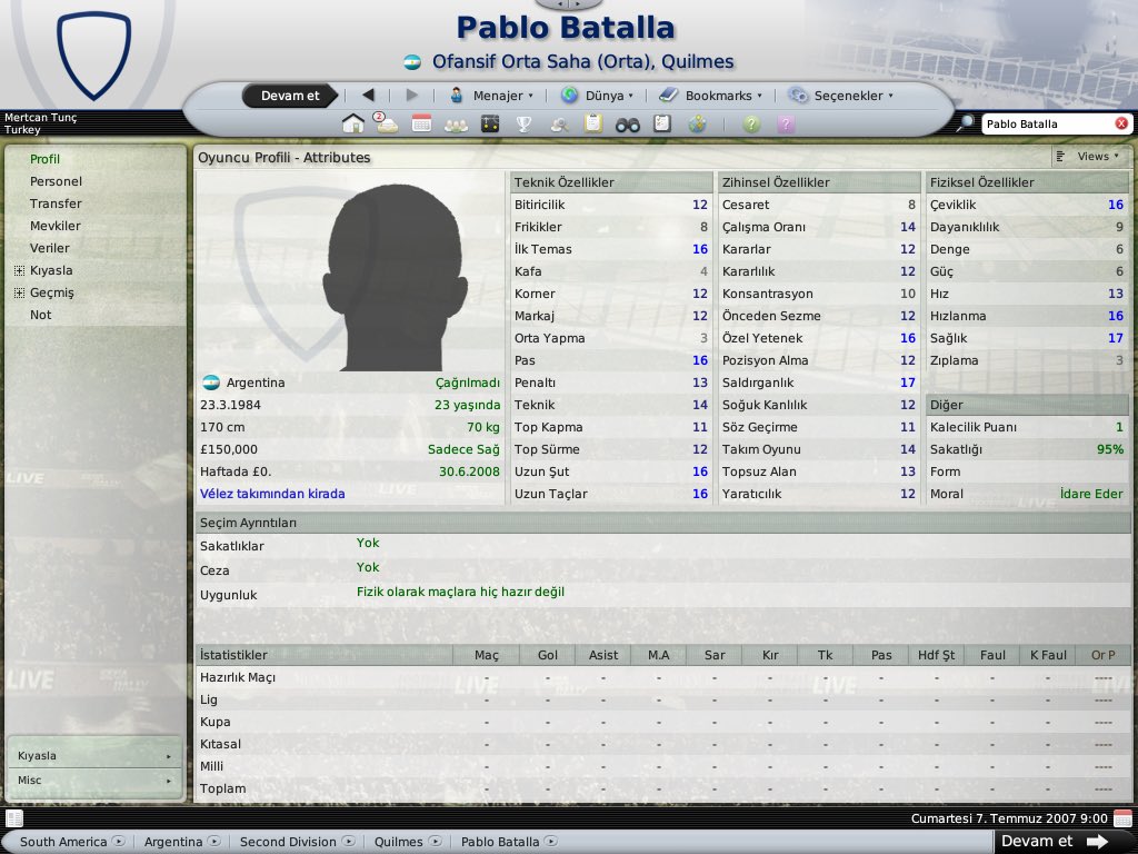 mert_twn's tweet image. #FM08 Pablo Batalla