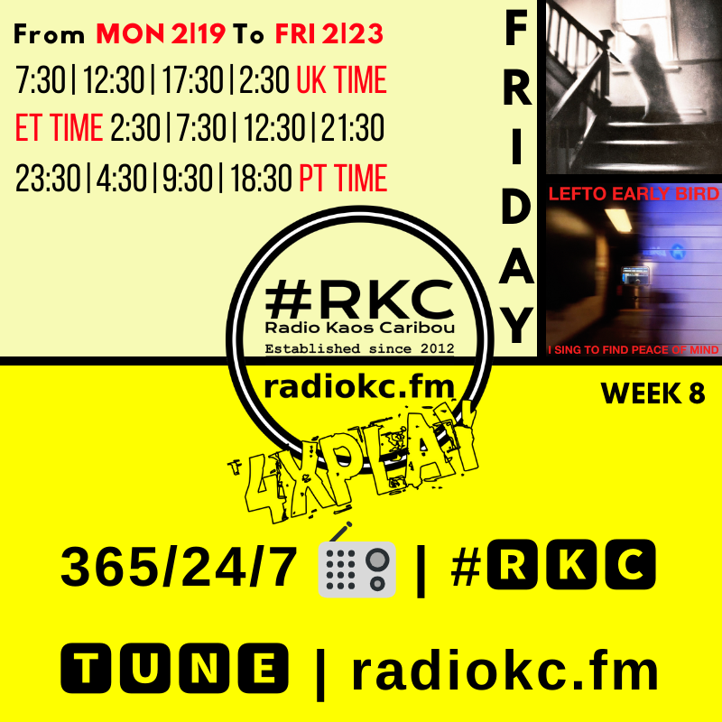 ▂▂▂▂▂▂▂▂▂▂▂▂▂▂
This Week #🆁🅺🅲 𝟰𝘅𝗣𝗟𝗔𝗬𝗦 2│2

#WEDNESDAY 2│21
🔴<a href="/ROSAWAYmusic/">ROSAWAY</a>
🔴Blazzaj

#THURSDAY 2│22
🔴<a href="/22hz/">22HERTZ ⚡</a>
🔴<a href="/PhilipClemo/">Philip Clemo</a>

#FRIDAY 2│23
🔴<a href="/thesubtheory/">The Subtheory</a>
🔴<a href="/LeFtO/">Lefto Early Bird</a> x Simbad

⬇️Details⬇️
🌐 fb.com/RadioKC/posts/…
▂▂▂▂▂▂▂▂▂▂▂▂▂▂