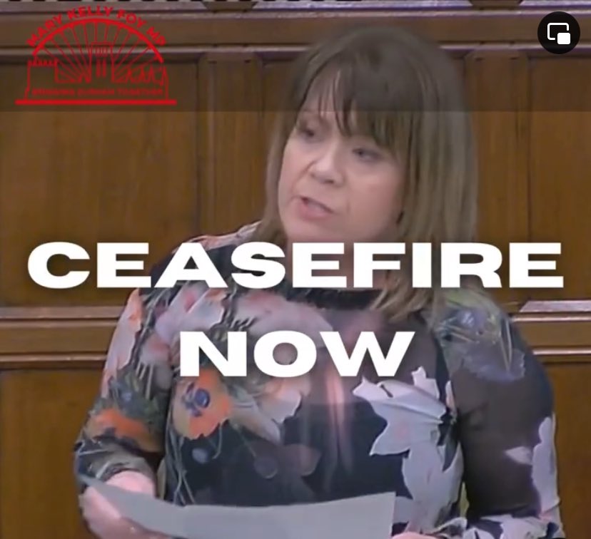marykfoy's tweet photo. 🧵1/3

I'm unable to be in Parliament next week because I have recently suffered another bereavement.

I'm gutted. I had every intention of participating in the opposition day debate on Wednesday and voting for an immediate ceasefire. https://t.co/hSweeNJaKb